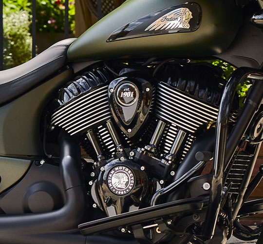 Chieftain Dark Horse Indian Motorcycle DE